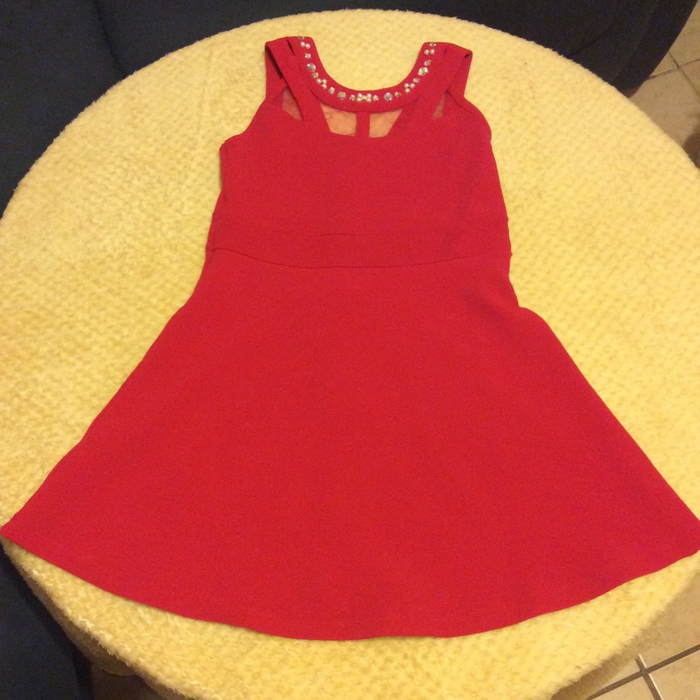 NWT Children’s Place Little girls red dress
